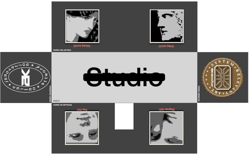 Studio l'exposición display Studio l'exposición display